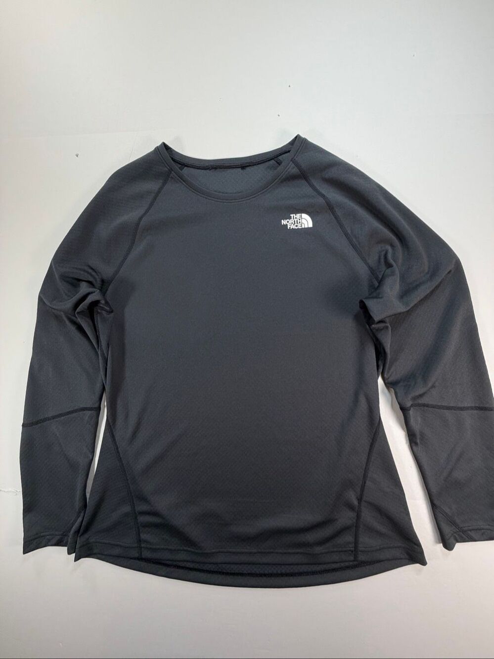 The North Face FlashDry Women’s Size Large/XL Black Long Sleeve Athletic Shirt